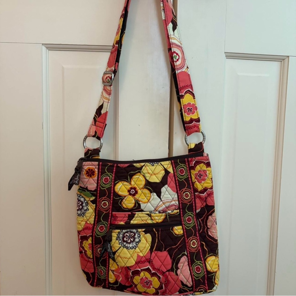 Vera Bradley Floral Quilted Shoulder Bag - Multicolor